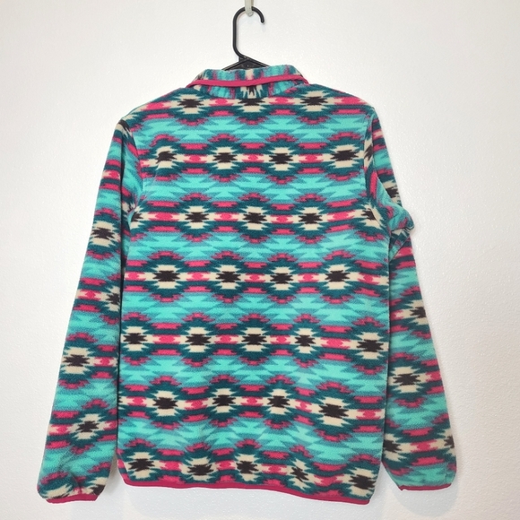 PATAGONIA Synchilla Snap-T Fleece Pullover Sweater in Wild Desert Green - Picture 8 of 9